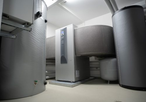 Sala de acumuladores de agua caliente sanitaria con riesgo de legionella